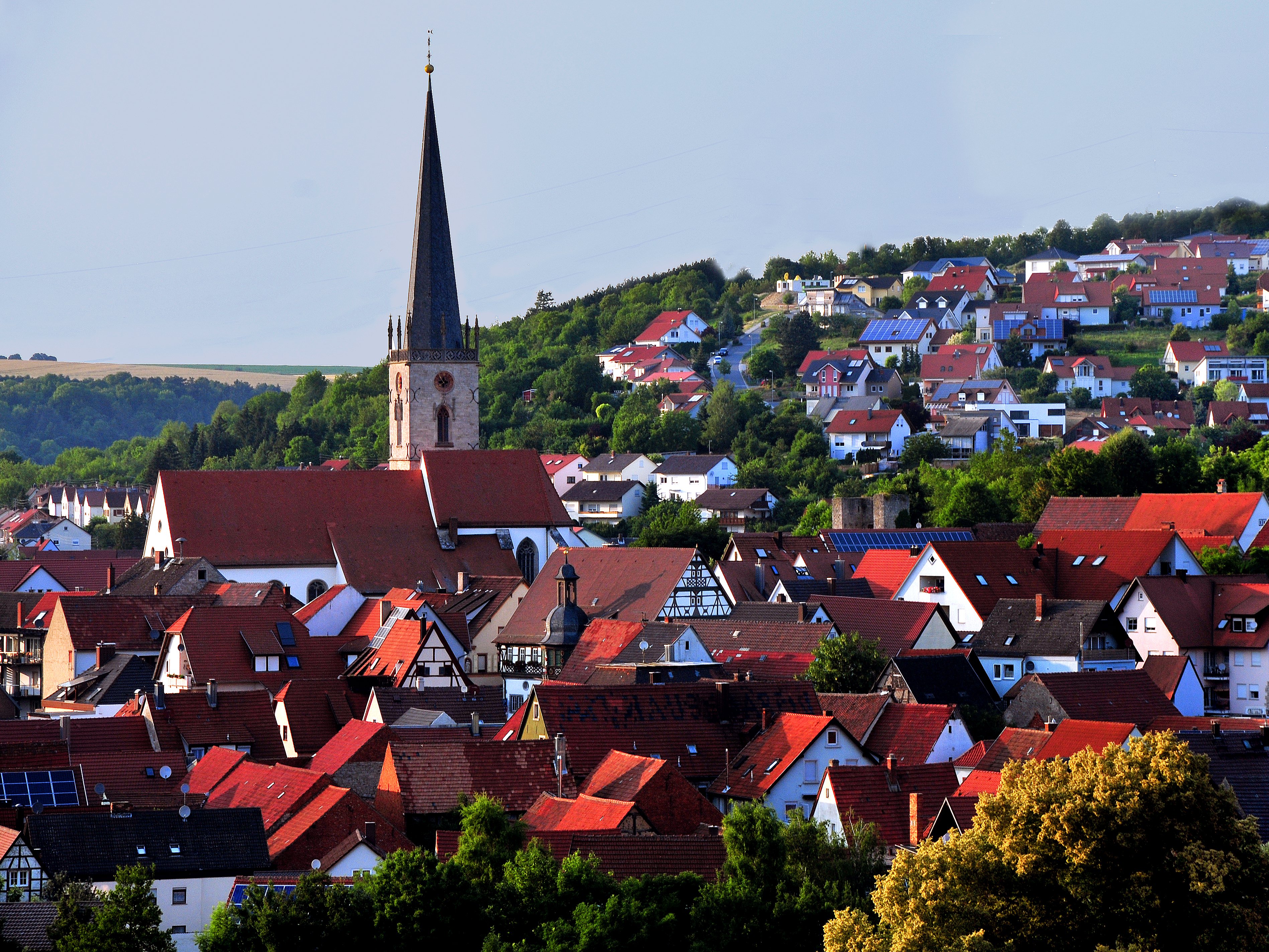 Ansicht Stadt Grünsfeld
