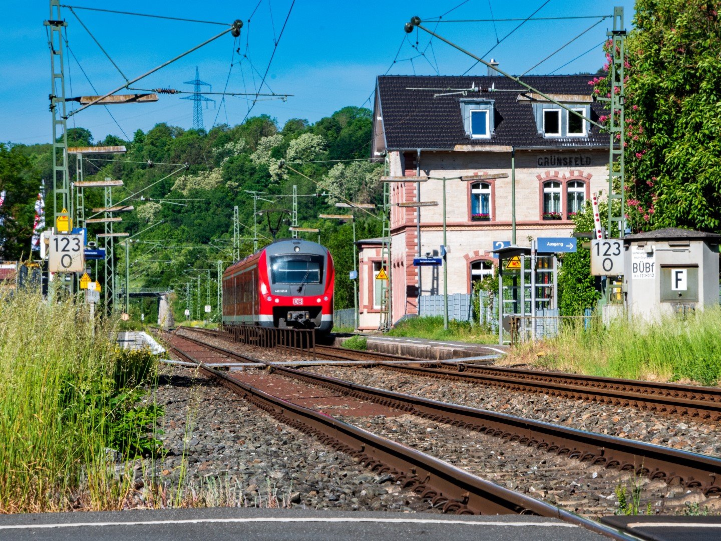 Bahnhaltepunkt Grünsfeld