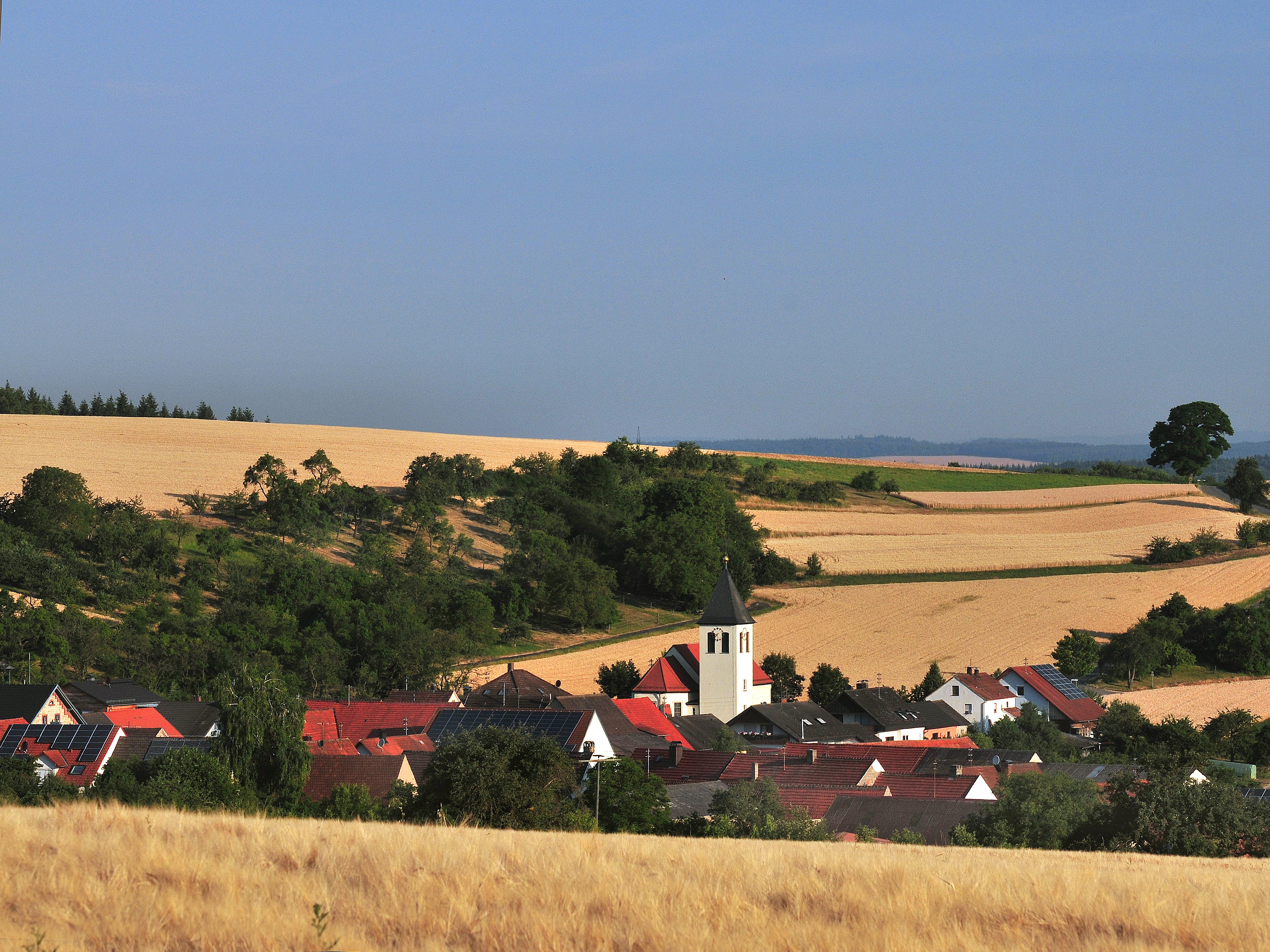 Ansicht Kützbrunn Landschaft 